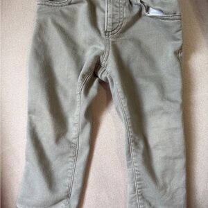 Kids Olive Green Pants